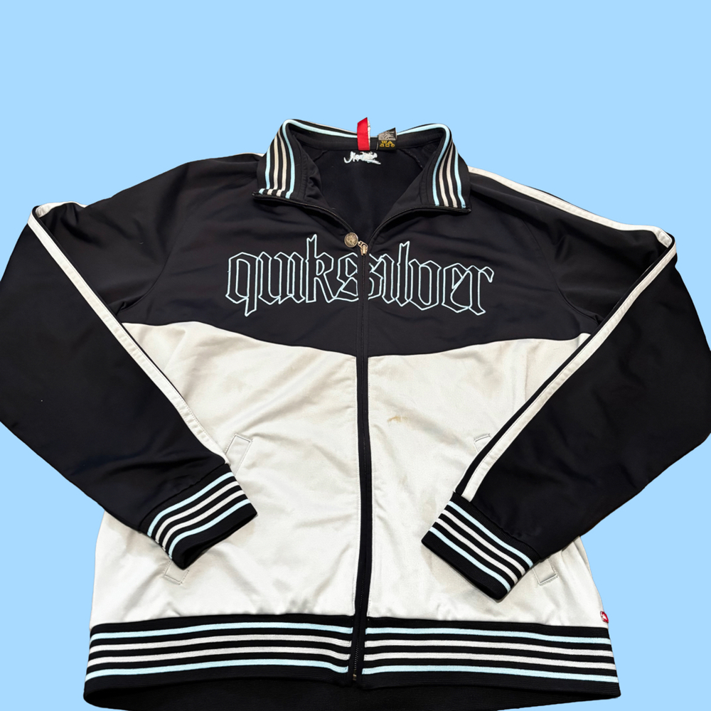 Y2k quiksilver jacket zip up